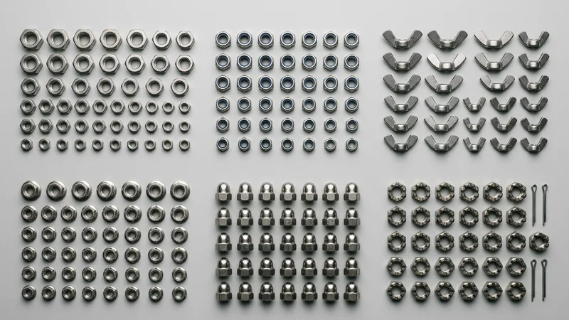 Types of Nuts and Their Uses (with Pictures) with pictures | Fastener Guide