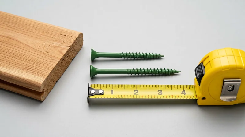 What Size Screws for Deck Boards (5/4 vs 2x6) | Fastener Guide