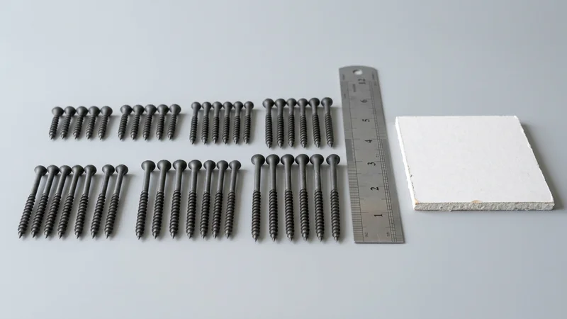 What Size Screws for Drywall (1/2 vs 5/8) | Fastener Guide